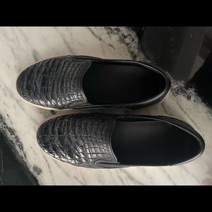 Saint Laurent skate slip on shoes, black womens size 38.5
